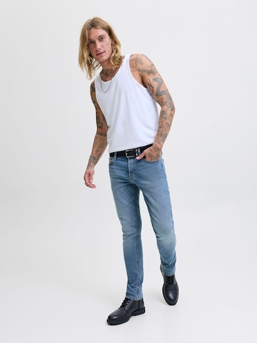 JACK & JONES Слим фит Дънки 'JJIGlenn' в синьо