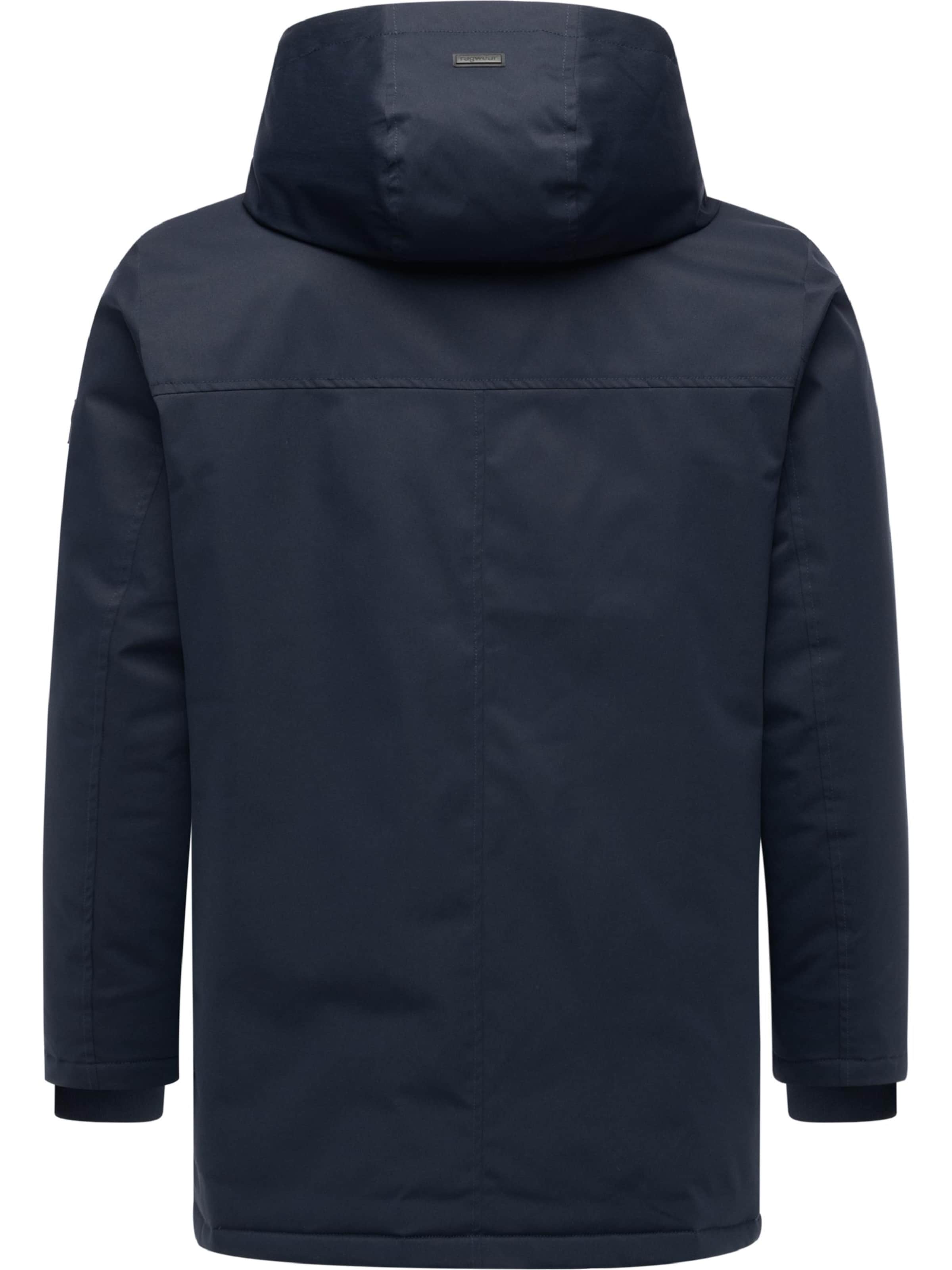 Ragwear Zimný kabát 'Parcan Twill' - Modrá