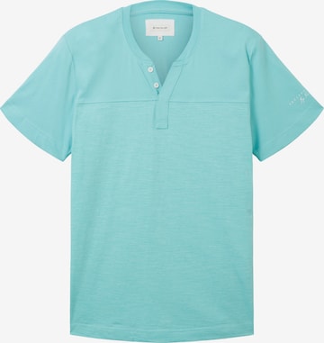 TOM TAILOR T-Shirt 'Serafino' in Blau: predná strana