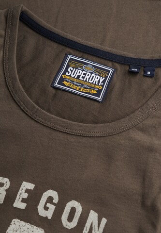 Superdry Shirt 'Work Shop' in Zwart