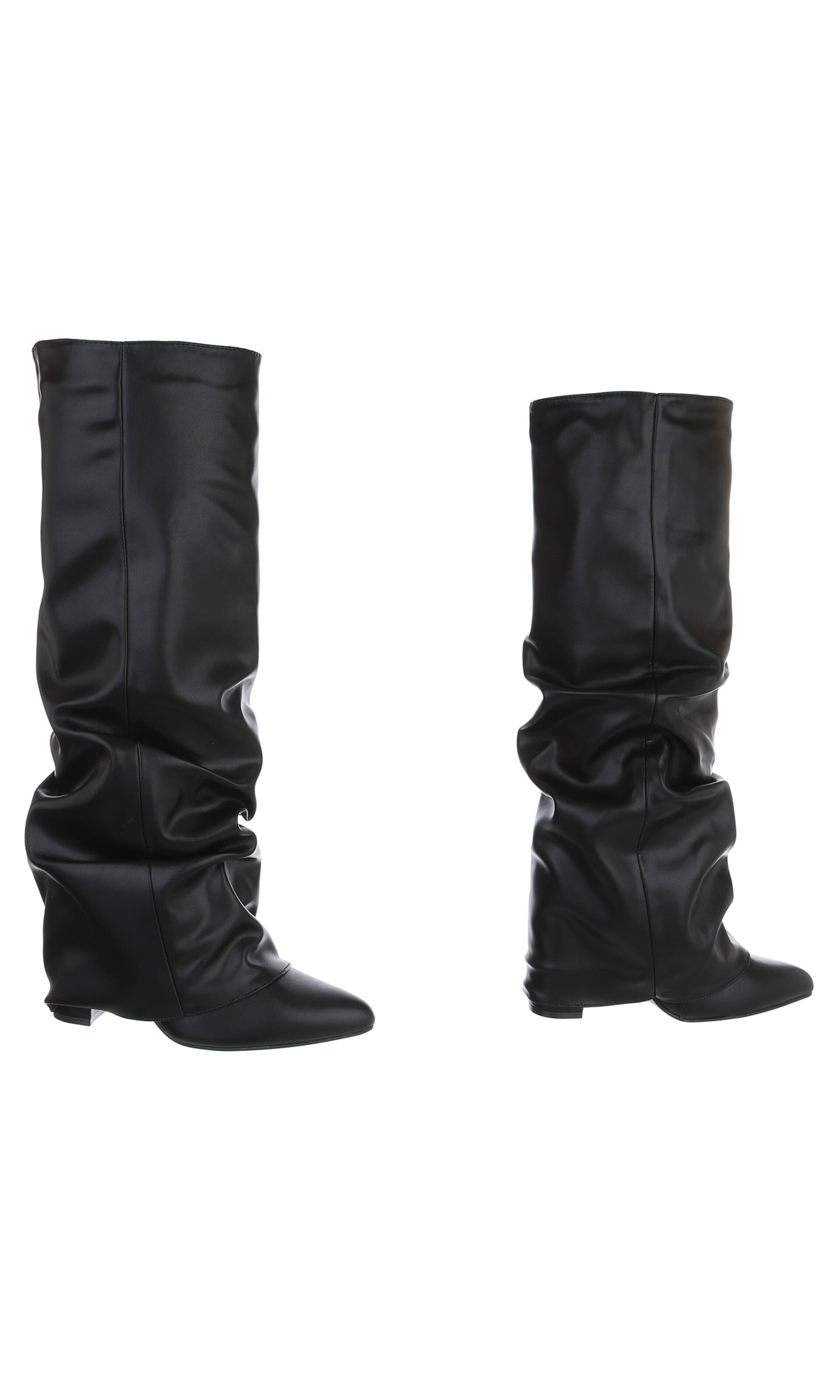 Ital-Design Stiefel in Schwarz
