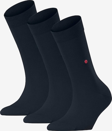 Chaussettes BURLINGTON en bleu : devant