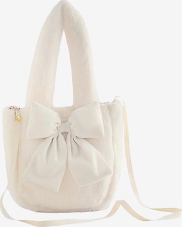 Next Laukku värissä beige: etupuoli