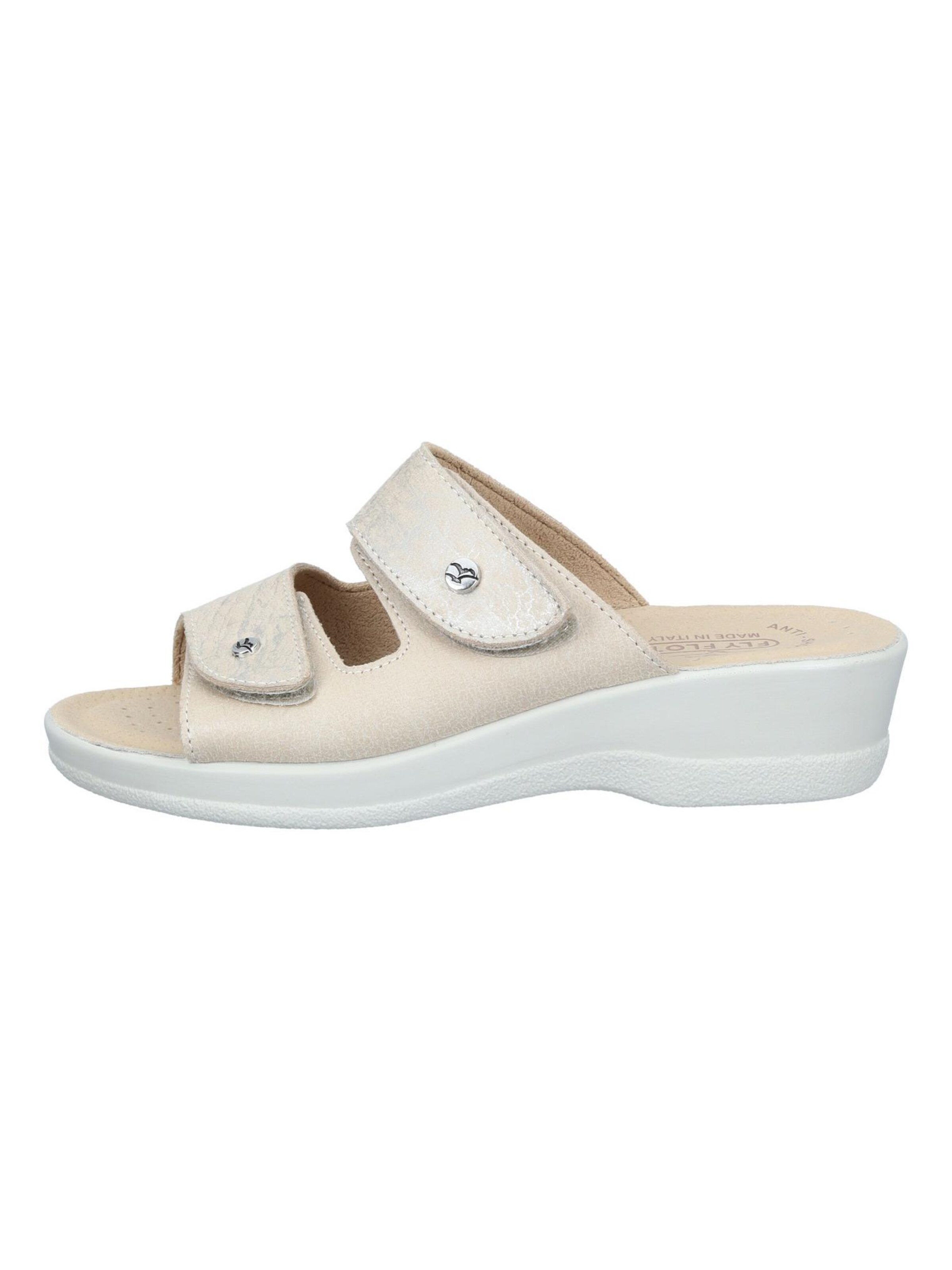 FLY FLOT Mules in Beige