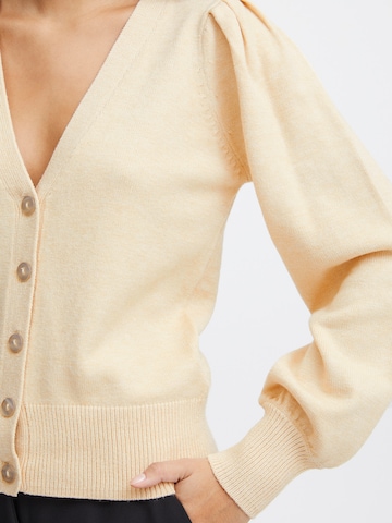 ICHI Cardigan 'SELLA' i beige