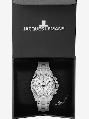 Jacques Lemans Herren Uhr in Silber