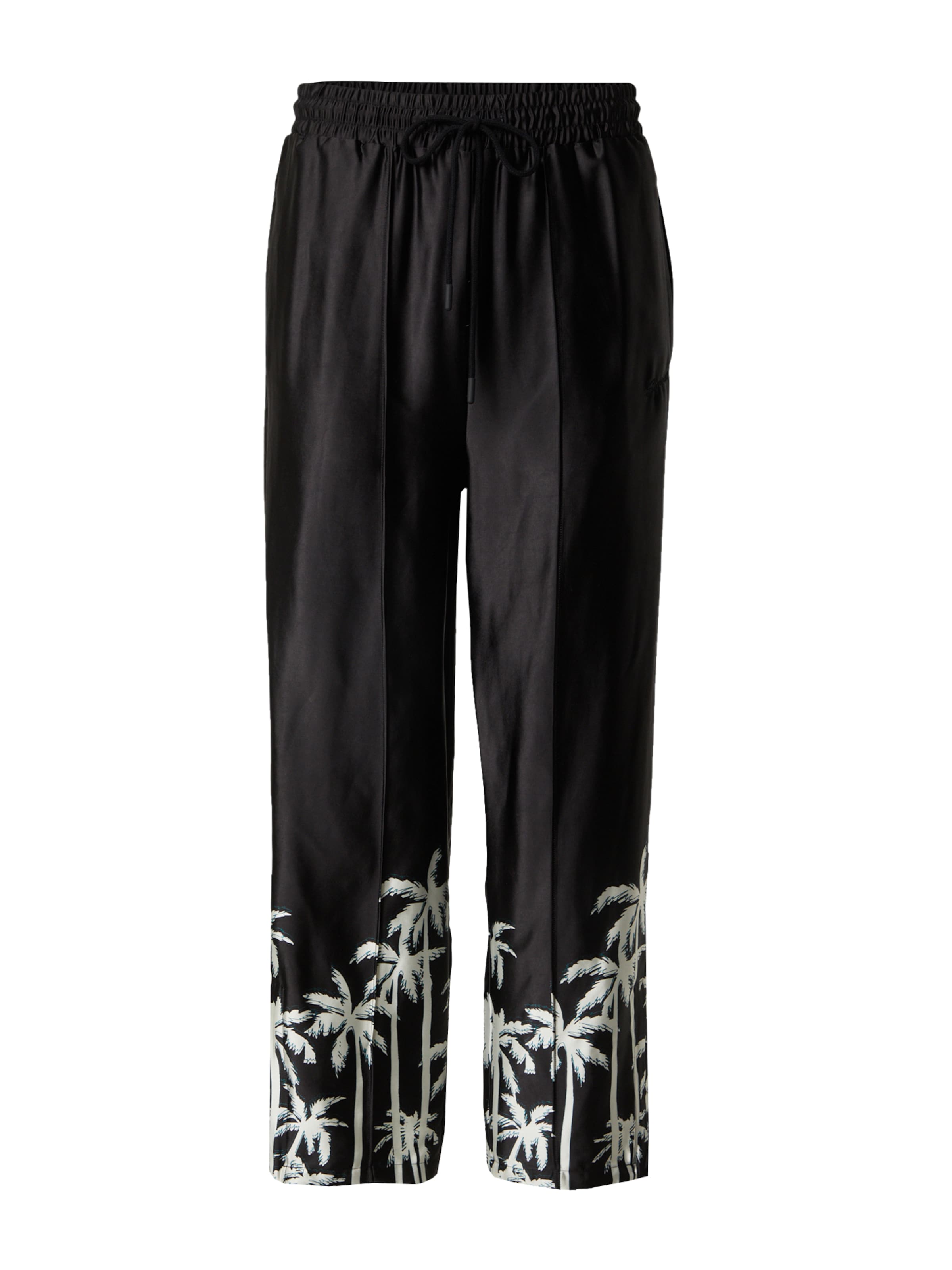 Sinned x ABOUT YOU Pants 'Nathan' in Black / White, Item view