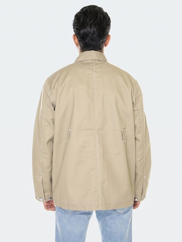 DICKIES Between-season jacket 'Leo' in Beige