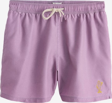 Shorts de bain Next en violet : devant