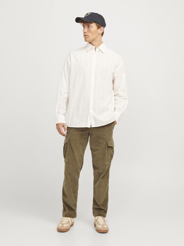 JACK & JONES Regular Cargobroek in Bruin