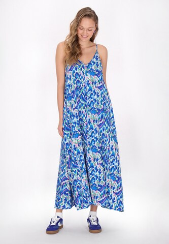 MYMO Summer dress in Blue: front