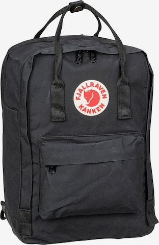 Fjällräven Rucksack 'Kanken' in Schwarz: predná strana