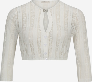 Blouse folklorique 'Alix' STOCKERPOINT en beige : devant