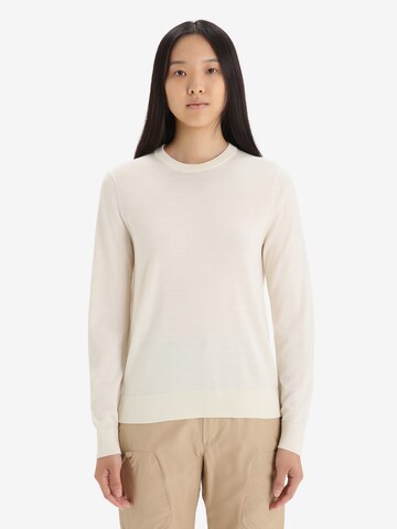 ICEBREAKER - Pullover desportivo 'Wilcox' em branco: frente