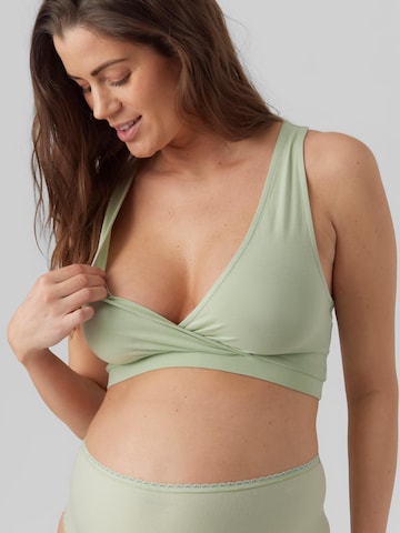 MAMALICIOUS Bustier Voedingsbh 'Helene' in Groen