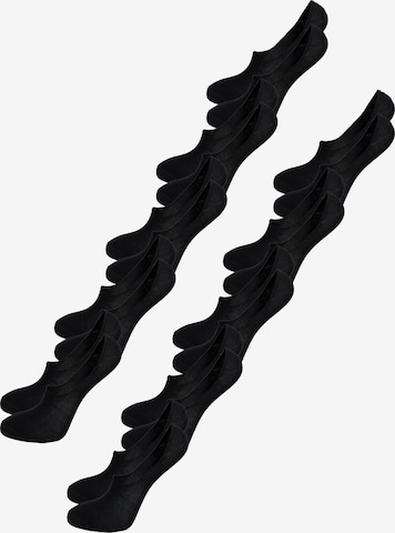 Chaussettes 'A905' Tazzio en noir : devant