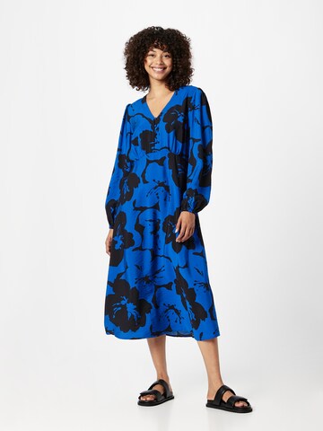 Robe-chemise 'IBINE' b.young en bleu : devant