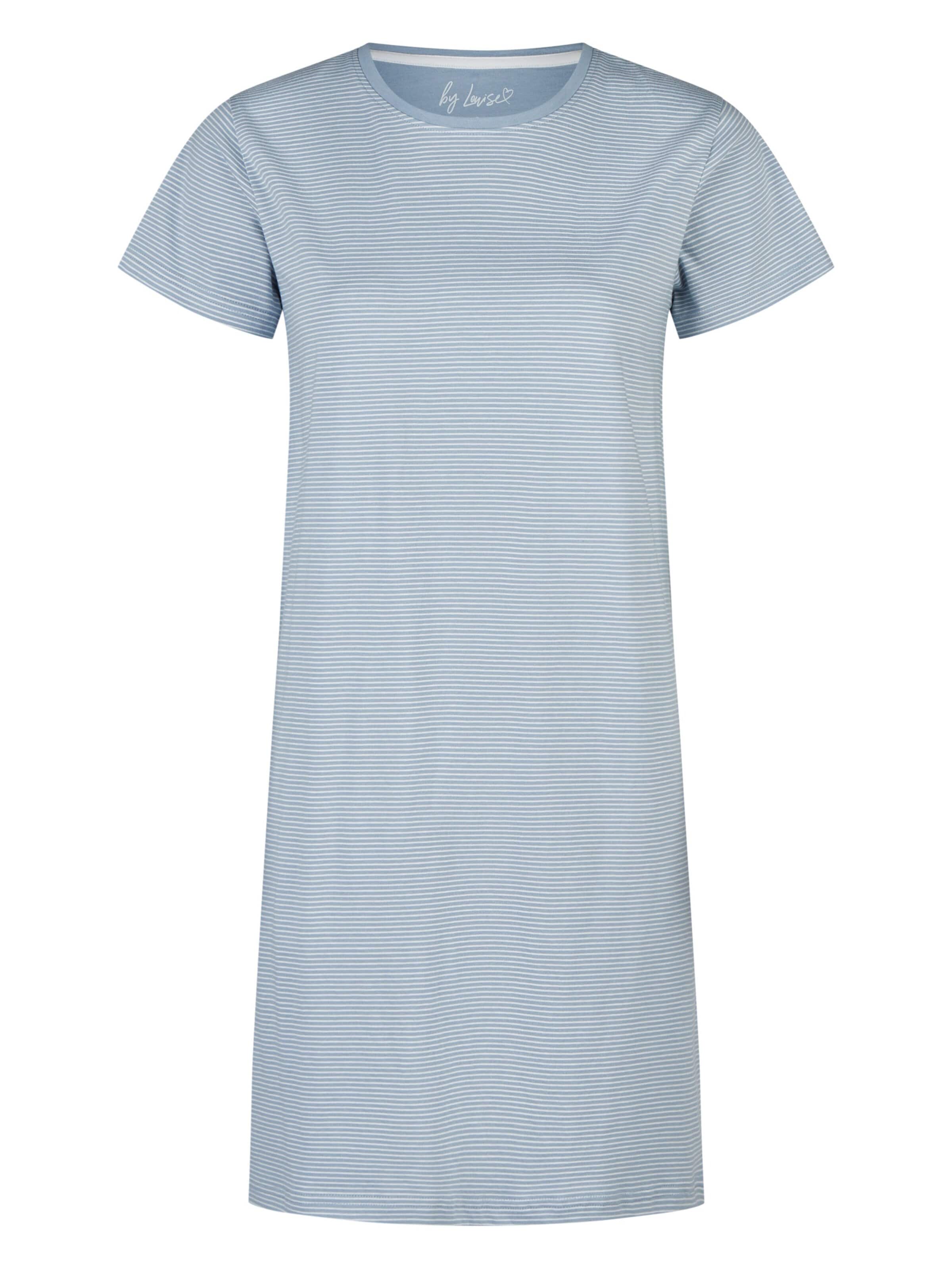 By Louise Nachthemd in Blauw: voorkant