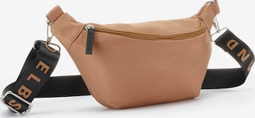 Elbsand Fanny Pack in Brown: front