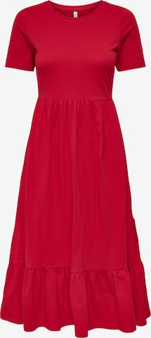 ONLY Φόρεμα 'MAY' σε κόκκινο: μπροστά