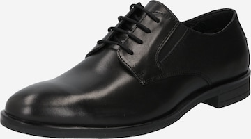 ABOUT YOU - Zapatos con cordón 'Adam' en negro: frente