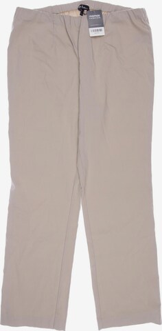 Ulla Popken Stoffhose 4XL in Beige: predná strana