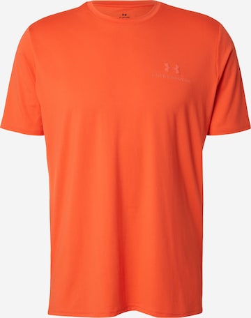 UNDER ARMOUR Performance Shirt 'Vanish Energy' in Orange: front