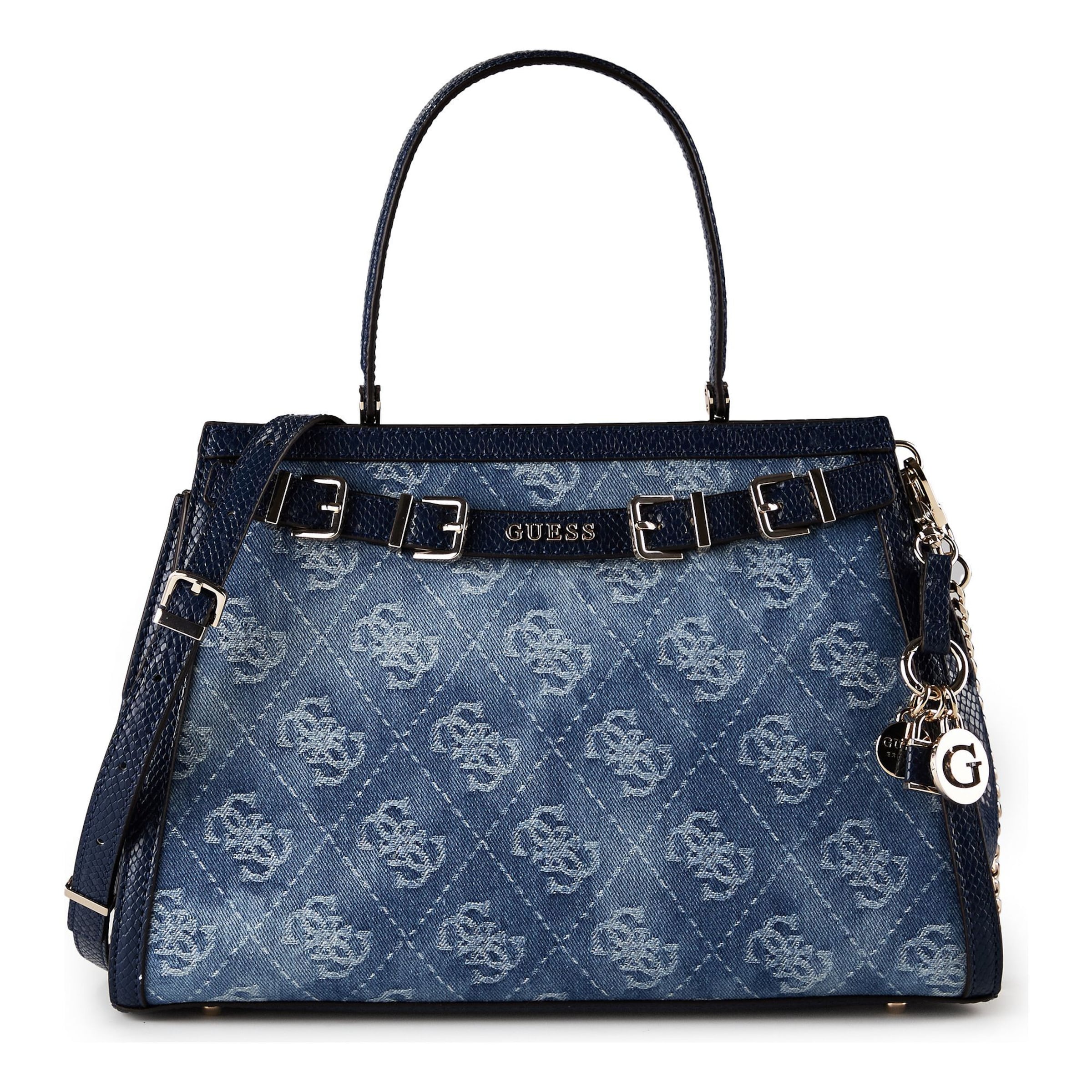GUESS Handbag 'Dovie' in Marine blue / Blue denim, Item view