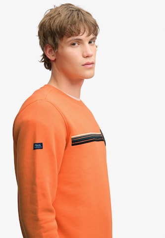 Sweat-shirt Superdry & Co en orange