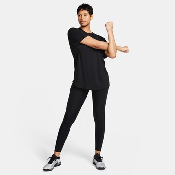 NIKE Skinny Sports trousers 'One' in Black