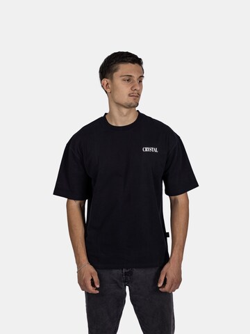 Crystal Paris Shirt 'Gentle' in Black: front