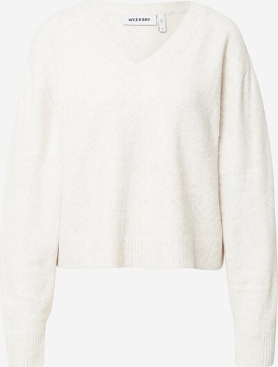 WEEKDAY Jersey 'Ellen' en blanco, Vista del producto