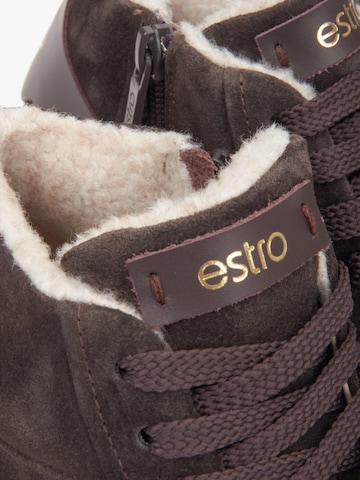 Estro Sneaker high '09-3519' i brun