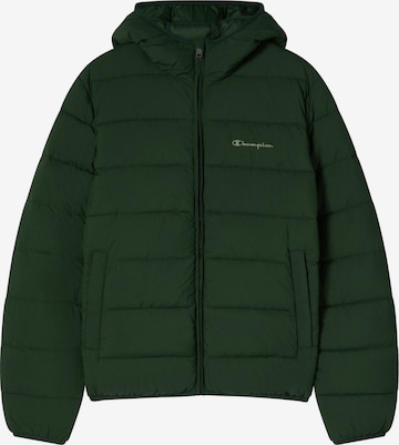Champion Authentic Athletic Apparel Зимняя куртка в Зеленый: спереди