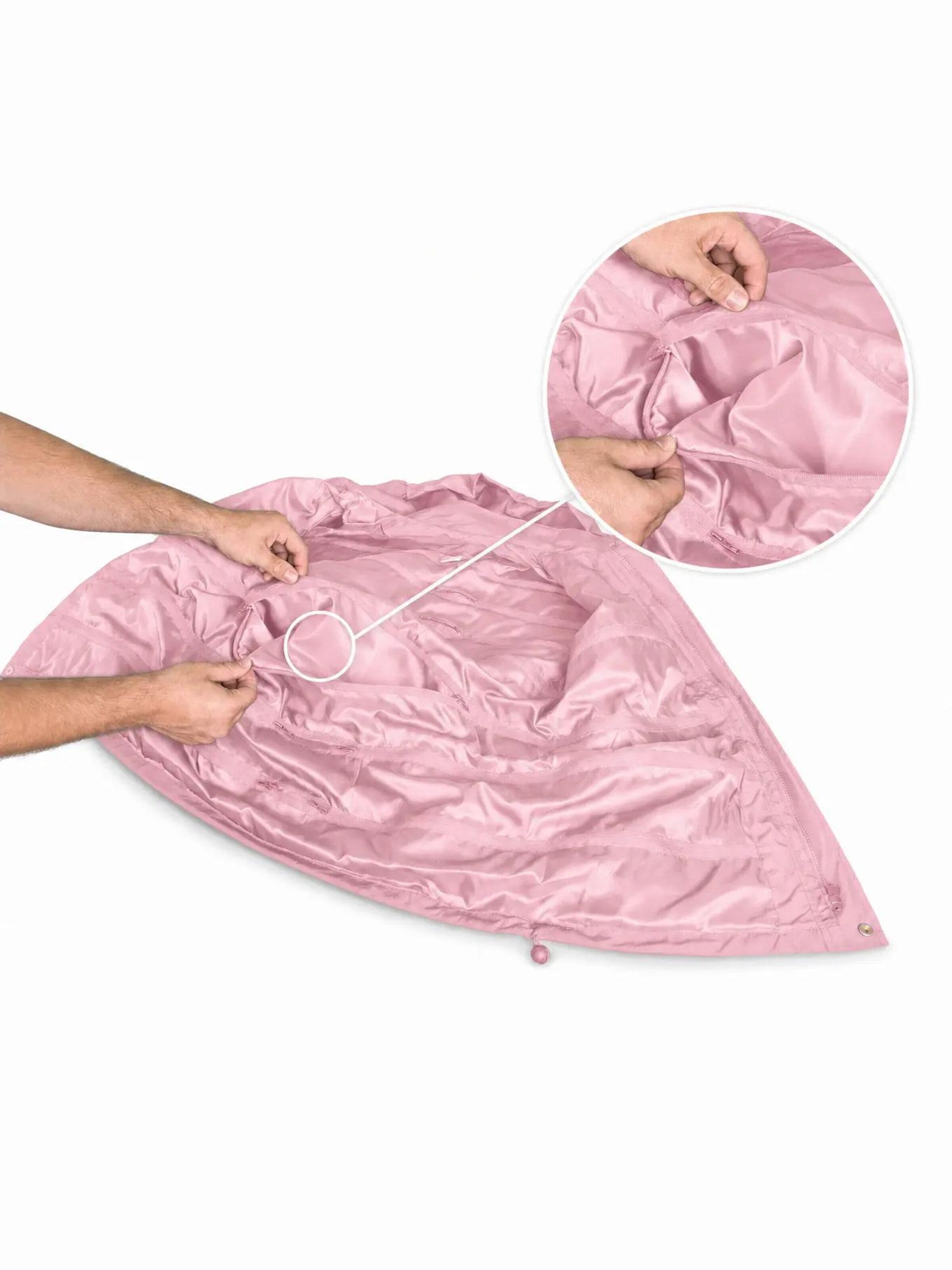Ryan Wear Tussenjas in Roze