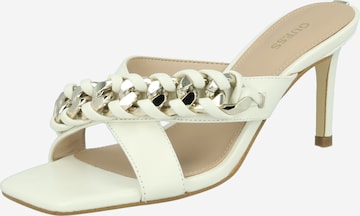 GUESS - Zapatos abiertos 'Valaly' en verde: frente