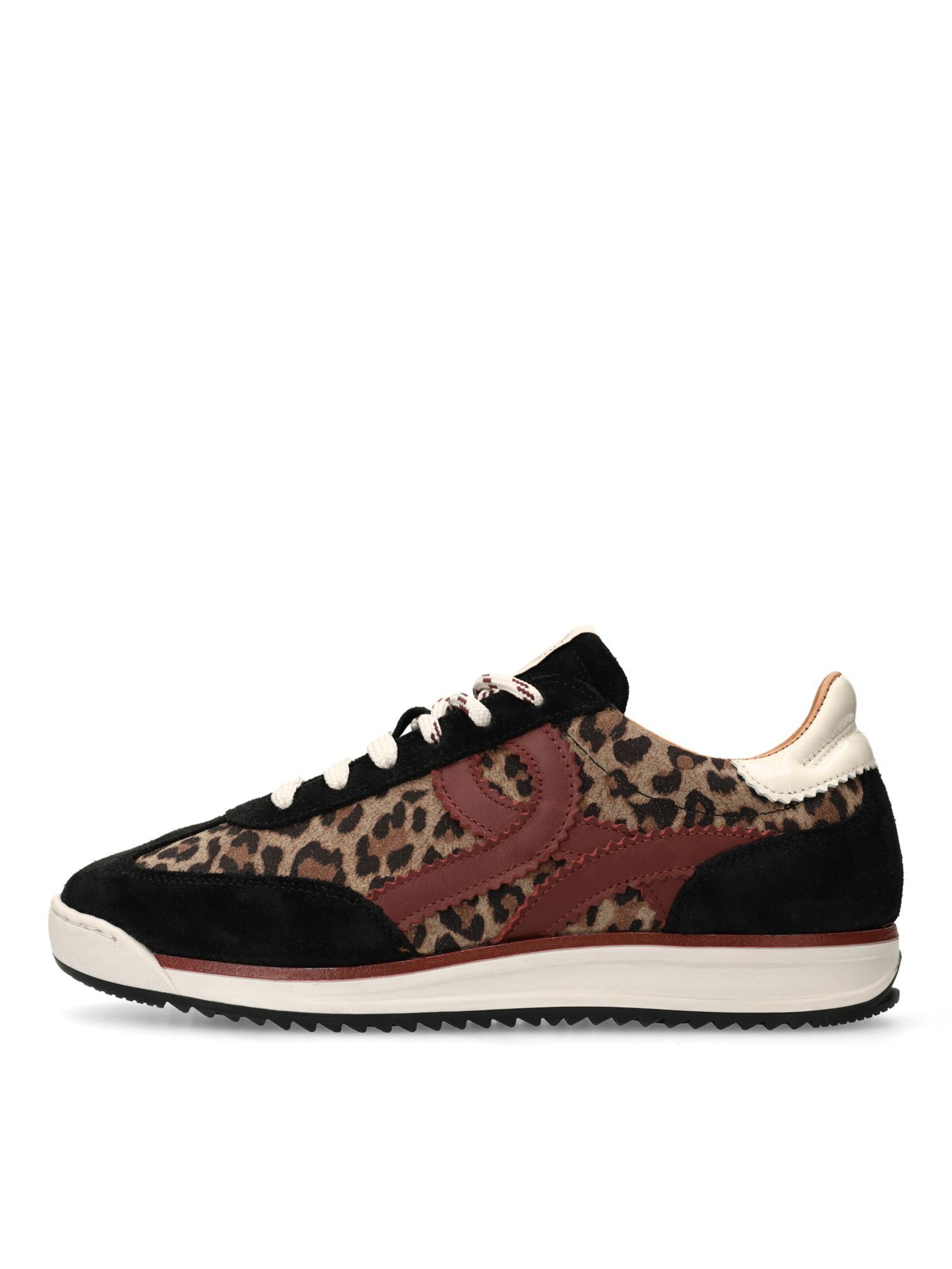MANFIELD Sneakers laag in Zwart