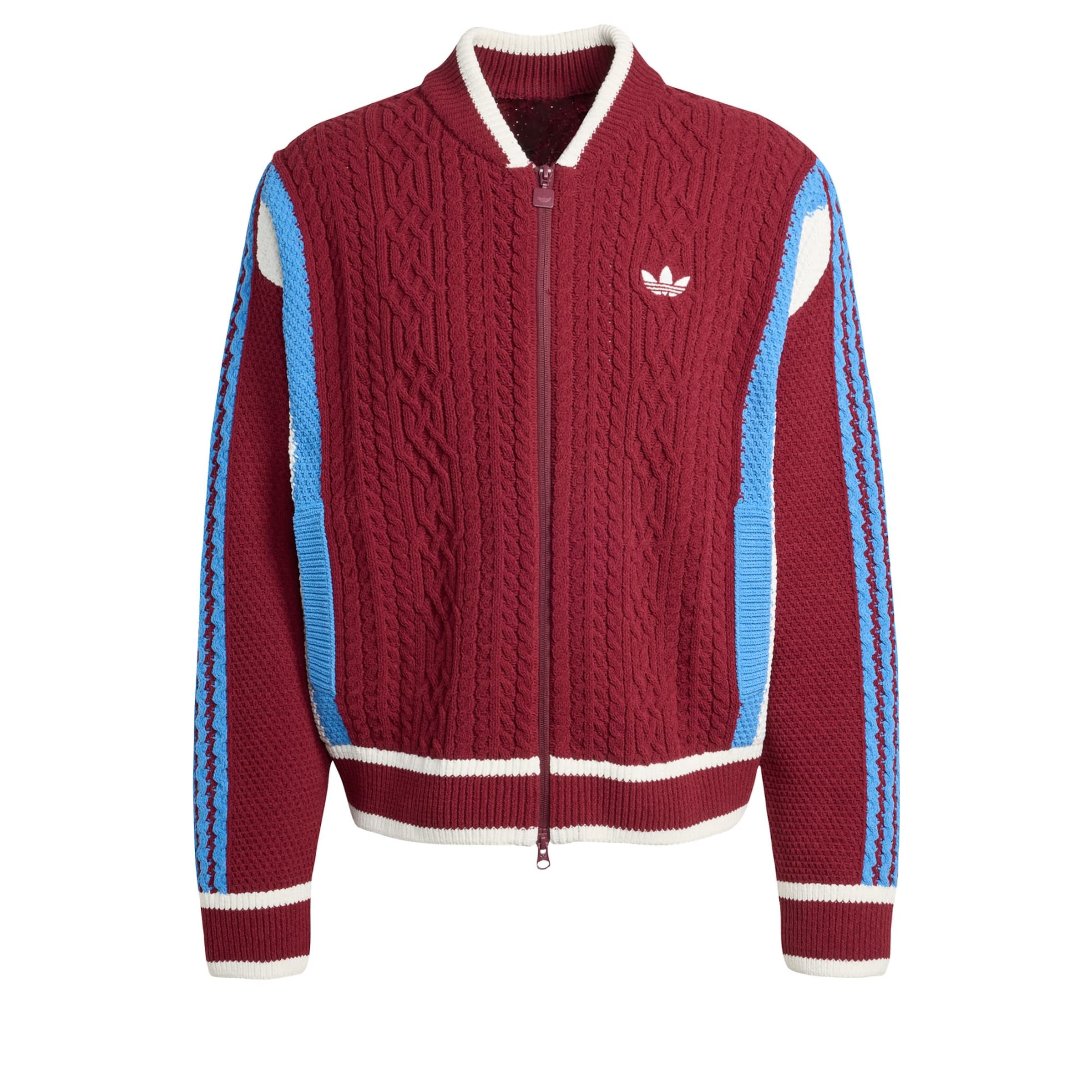 ADIDAS ORIGINALS Strickjacke in Rot: Vorderseite