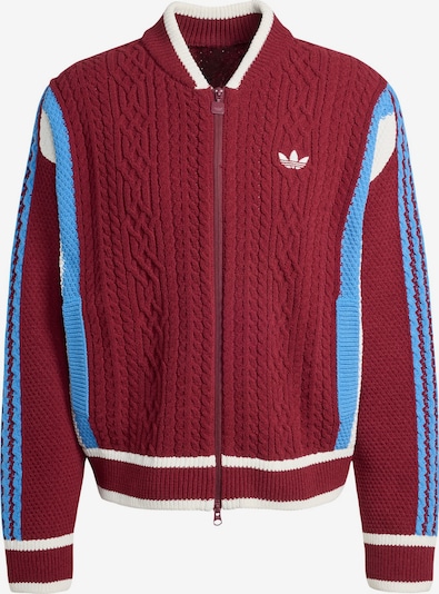 ADIDAS ORIGINALS Neuletakki värissä taivaansininen / verenpunainen / valkoinen, Tuotenäkymä