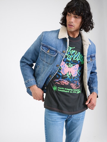 Veste mi-saison 'SHERPA JACKET' Lee en bleu : devant