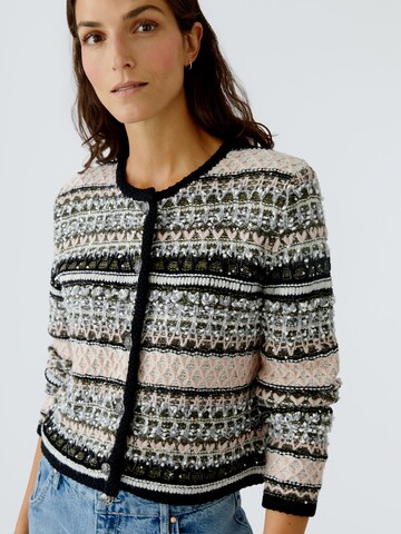 OUI Strickjacke in Beige