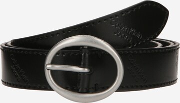 Calvin Klein Jeans Riem in Zwart: voorkant