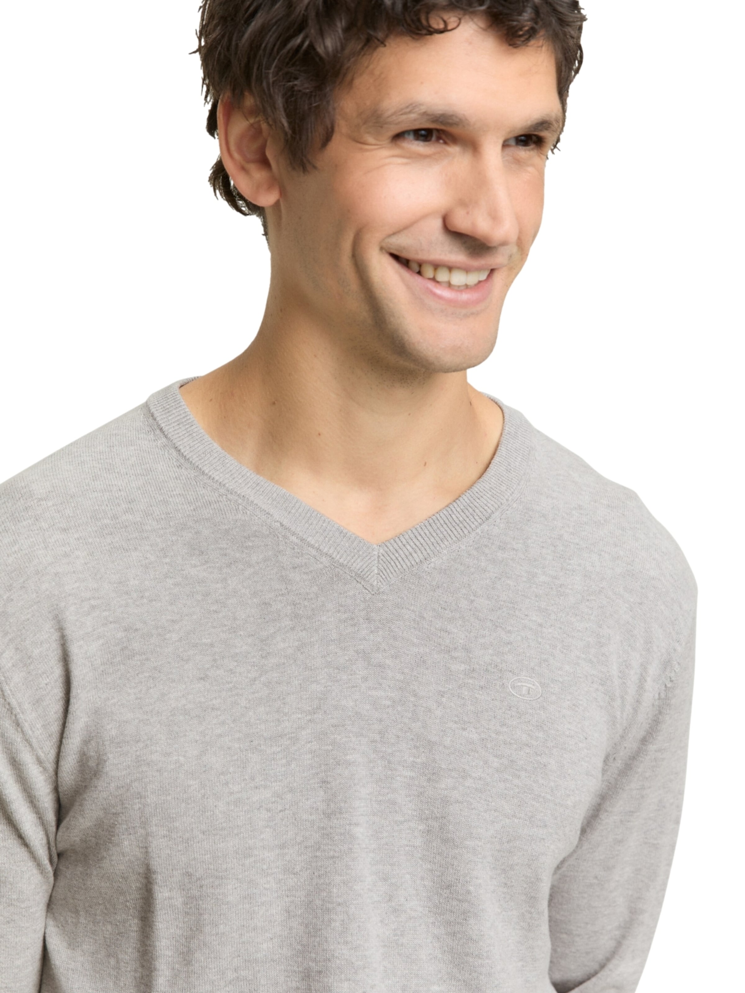 TOM TAILOR Trui in Grijs