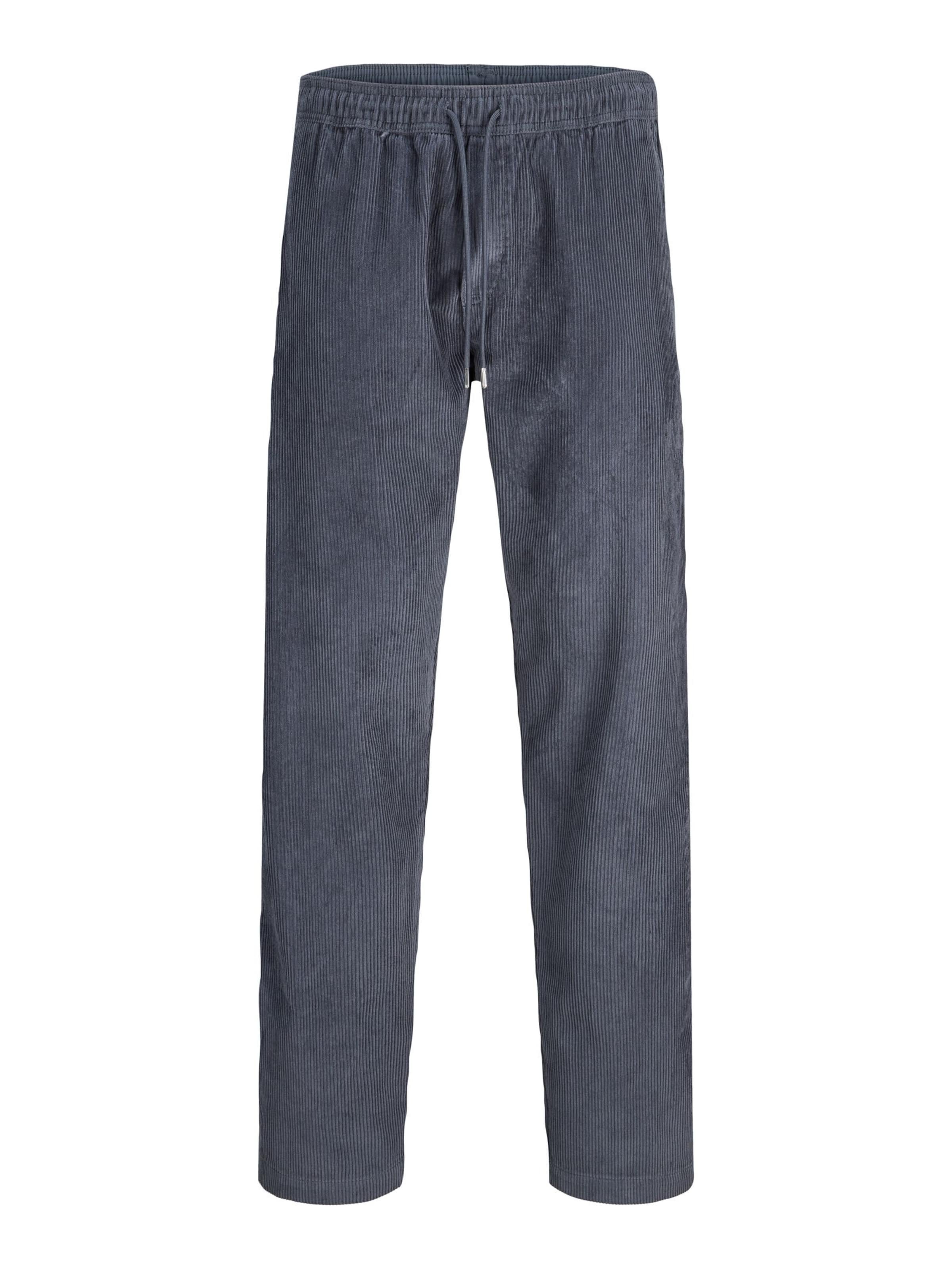 JACK & JONES Loose fit Trousers 'JPSTKane' in Grey: front