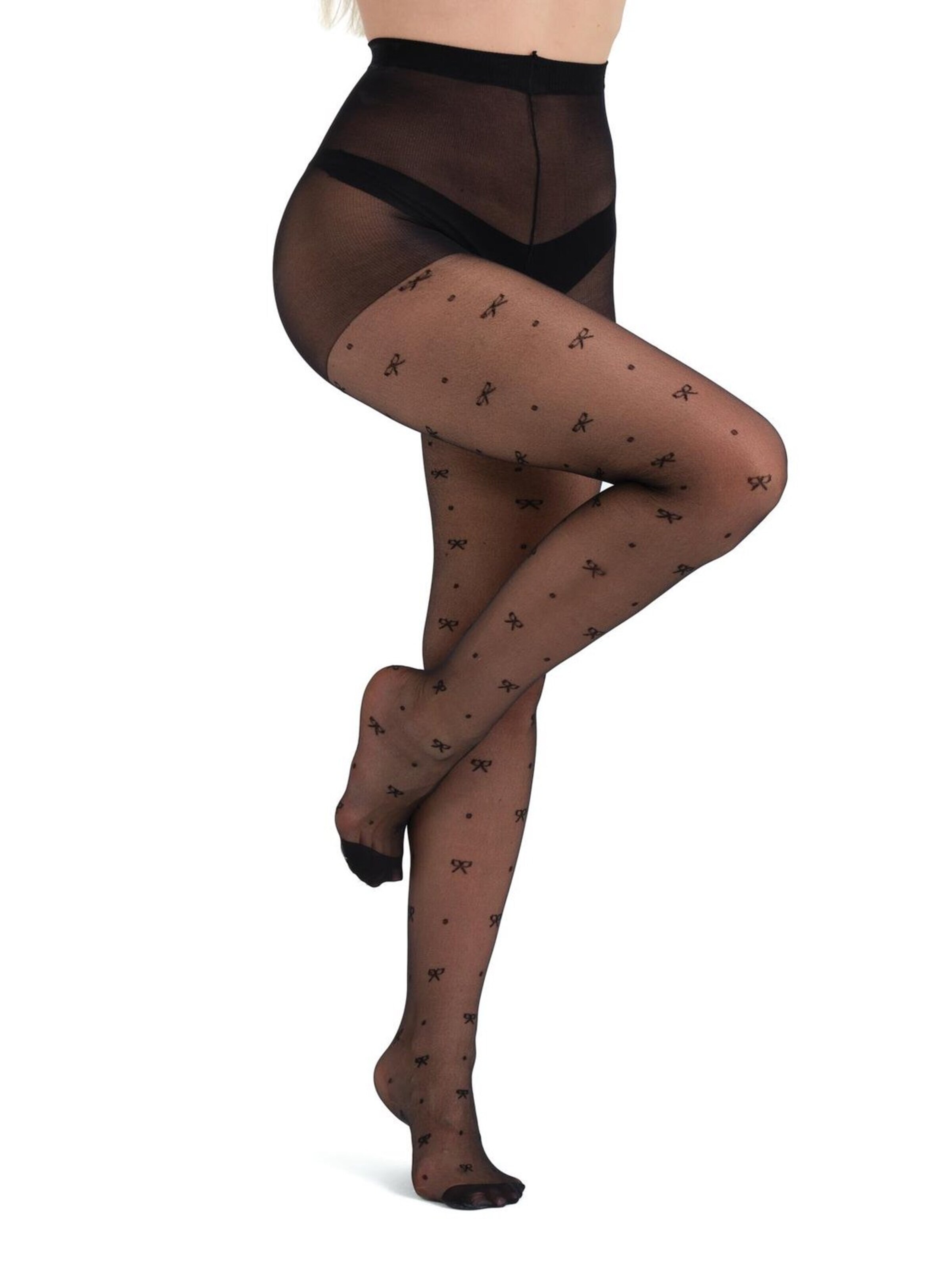 C&City Feinstrumpfhose in Schwarz