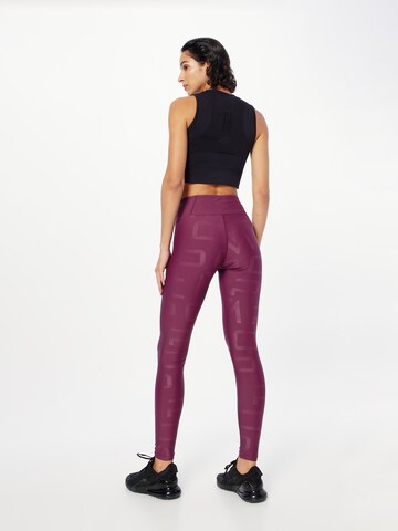 CMP Skinny Sportovní kalhoty – fialová