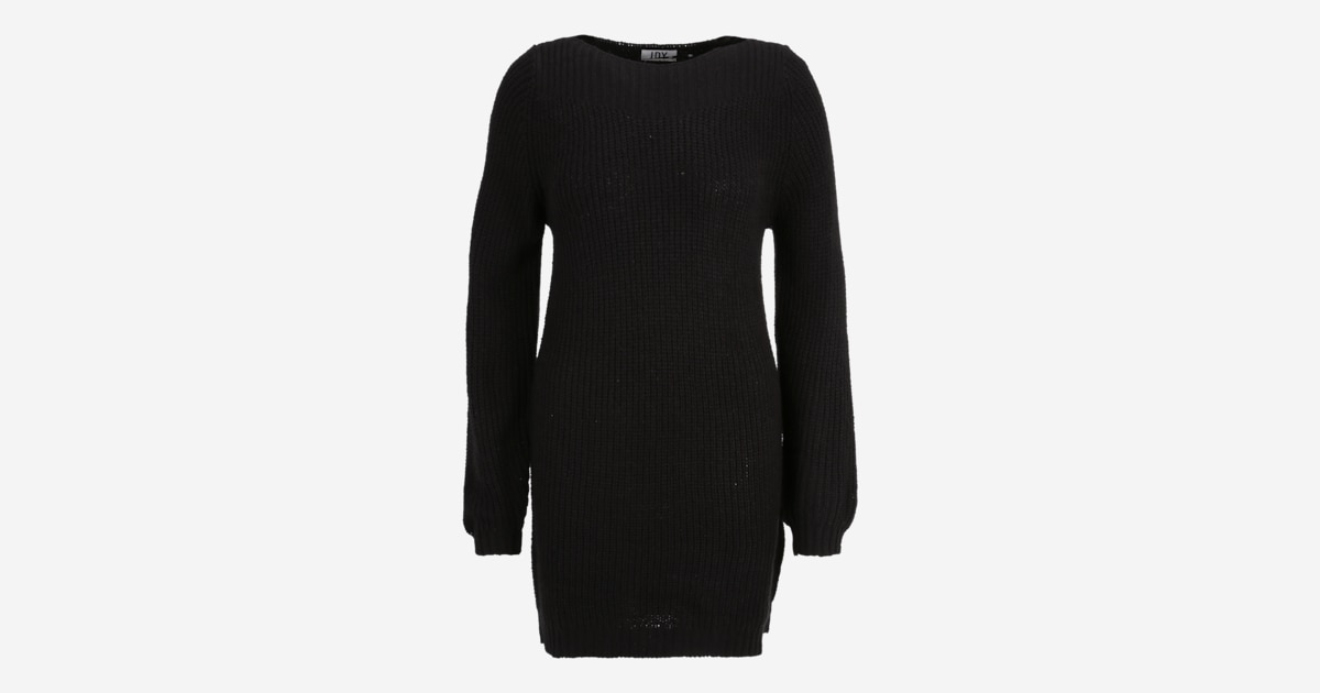 VILA VIRIL CREW NECK MIDI NOOS - Gebreide jurk - caramel cafã/bruin VILA VIRIL CREW NECK MIDI NOOS - Gebreide jurk - caramel cafã/bruin