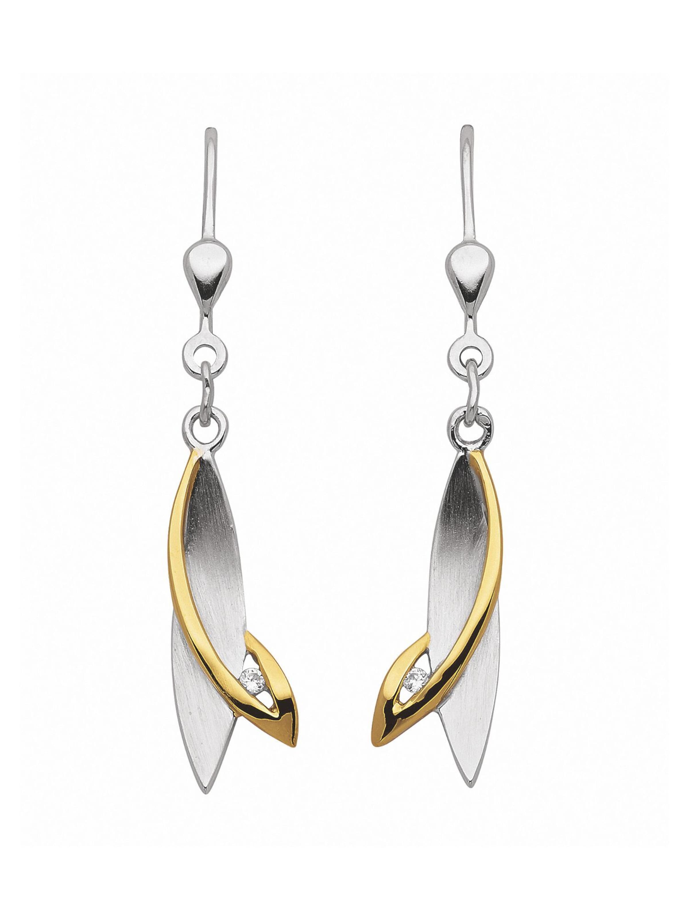 Adelia´s Earrings in Silver: front