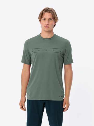 VAUDE Funktionsshirt 'Qimsa' in Grün: Vorderseite