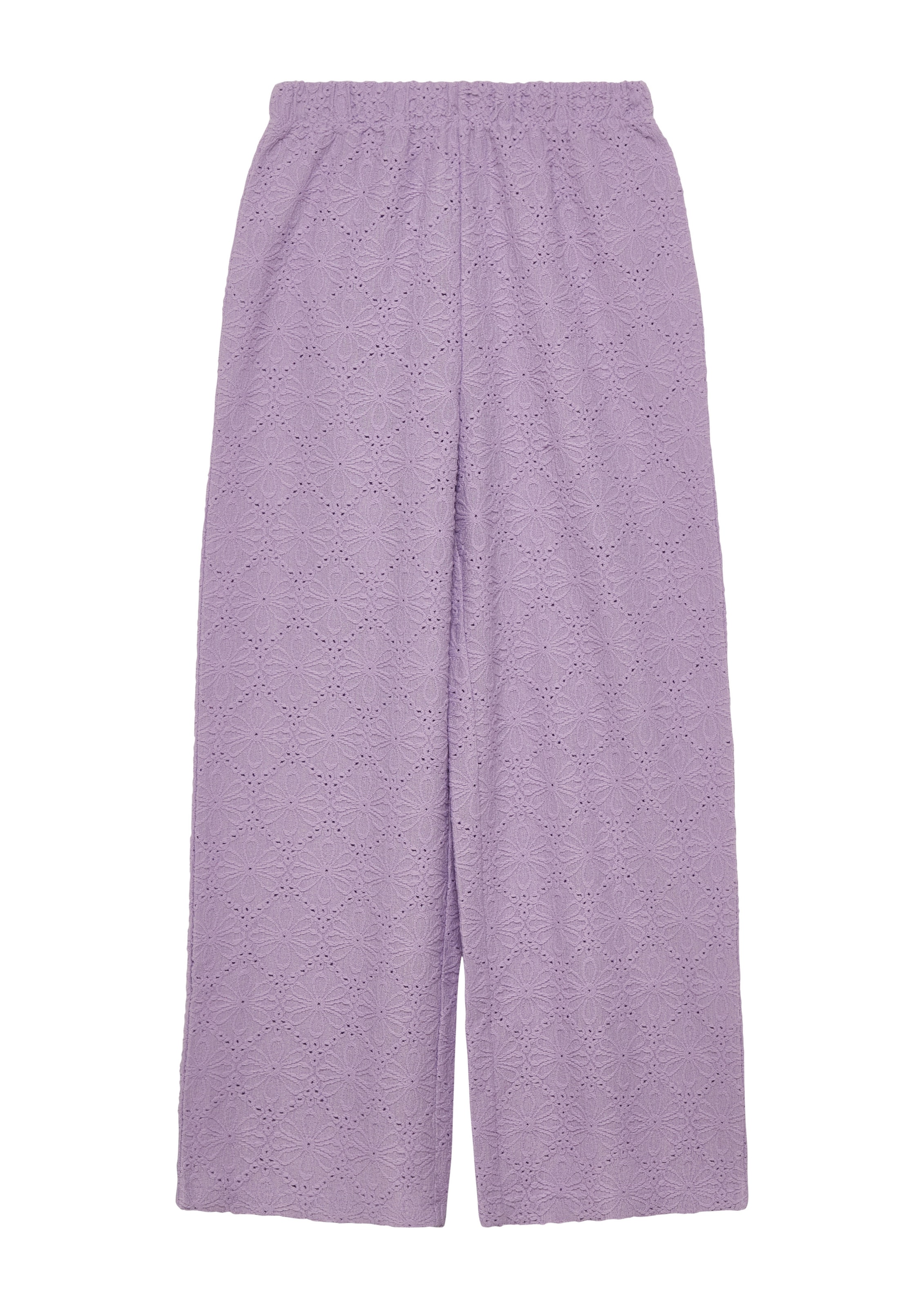 Wide Leg Pantalon s.Oliver en violet : devant